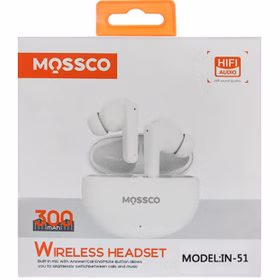 خرید هندزفری بلوتوث MOSSCO IN-51 از دیجی جنوب با گارانتی ۶ ماهه، کیفیت عالی، طراحی ارگونومیک و قیمت رقابتی نسبت به سایر فروشگاه‌ها.
