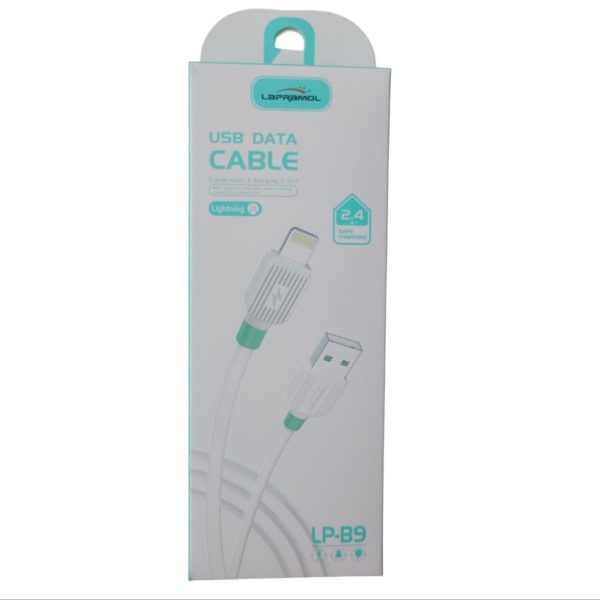 کابل شارژ آیفون LAPRAMOL مدل LP-B9
