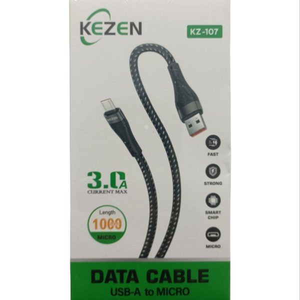 کابل شارژ Kezen USB‑A به Micro‑USB