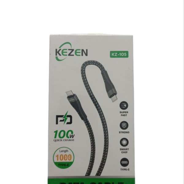 کابل شارژ Kezen  دو سر تایپ C