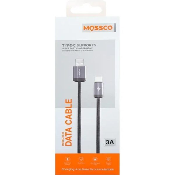 کابل شارژ تایپ سی MOSSCO IC-25